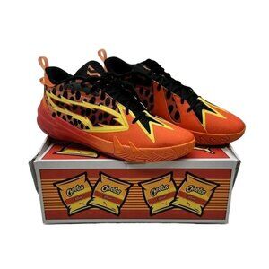 PUMA Cheetos x Scoot Zeros Flamin' Hot Leather Sneaker Kicks sz 14 collaboration